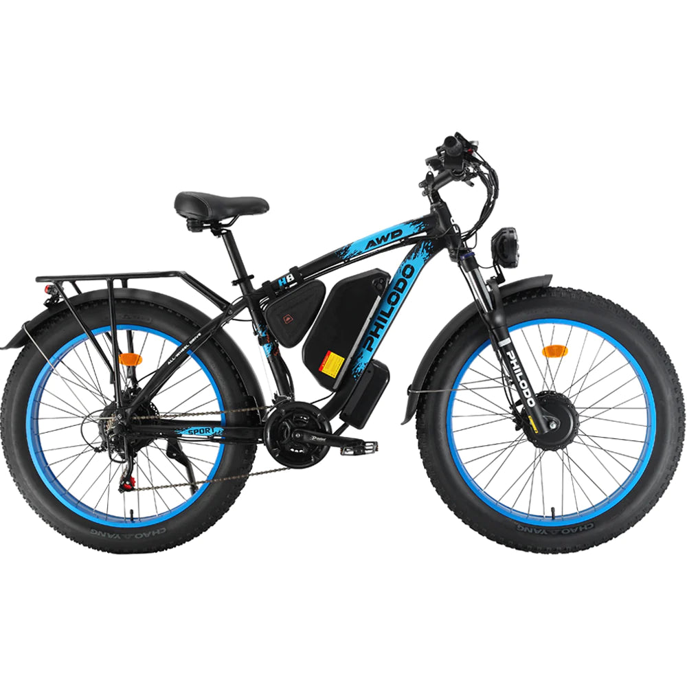 H8 Dual Motor Fat Tire Electric Bike - Goody's Electric Bikes