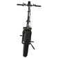 48v Fat Tire Folding Electric Bike - Black