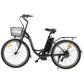 PEACEDOVE Electric City Bike - Matte Black