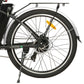 PEACEDOVE Electric City Bike - Matte Black