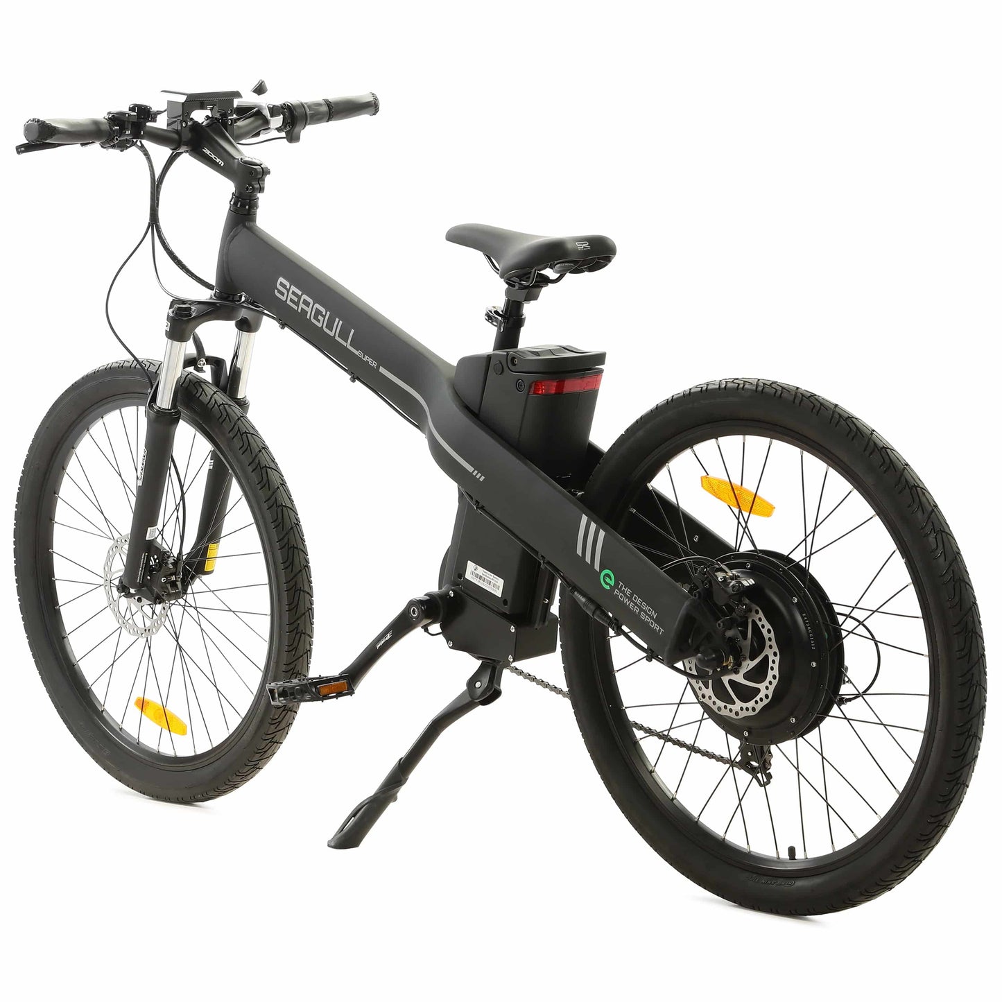 SEAGULL Electric Mountain Bike - Matte Black