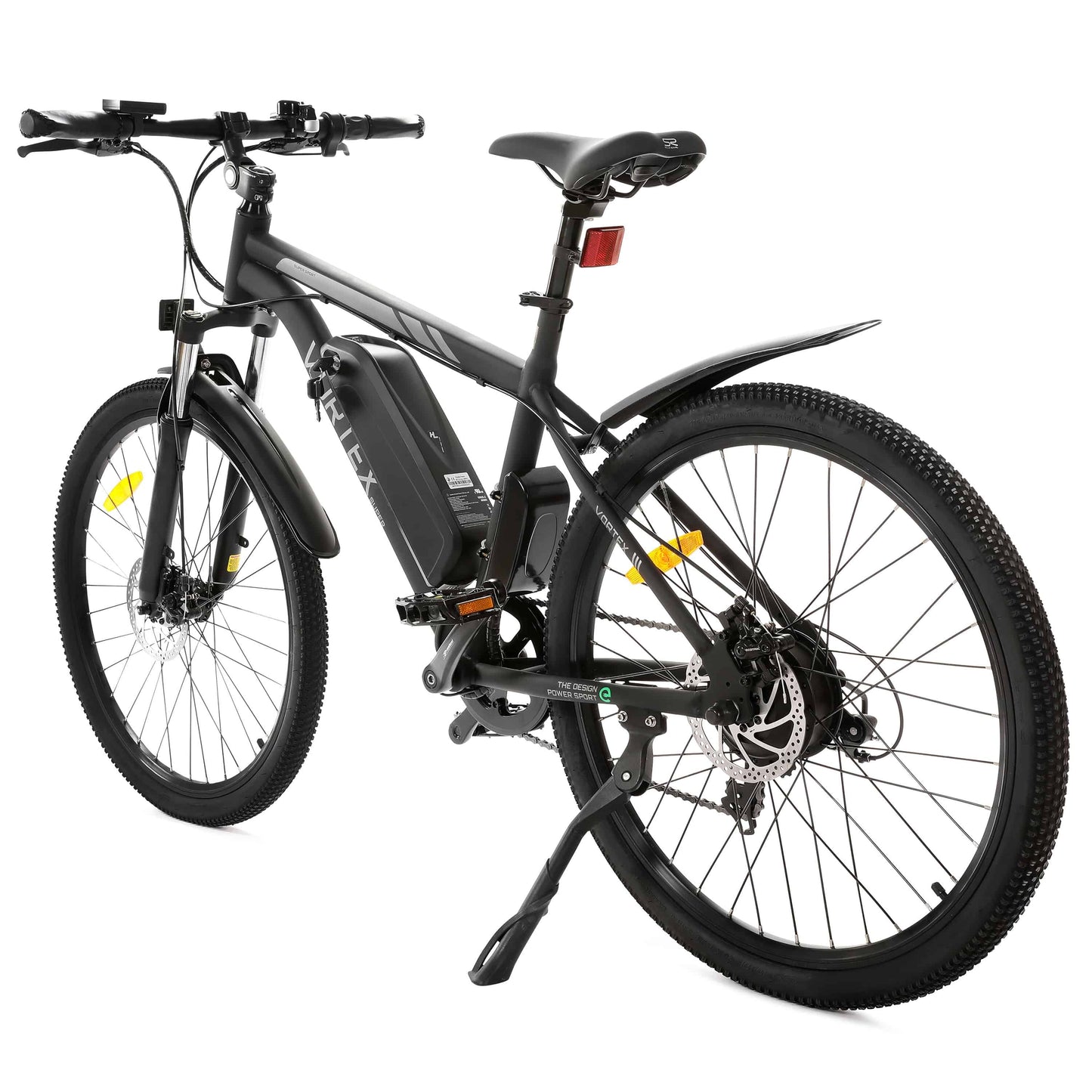 VORTEX Electric City Bike - Matte Black