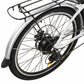 PEACEDOVE Electric City Bike - White