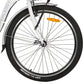 PEACEDOVE Electric City Bike - White