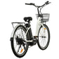 PEACEDOVE Electric City Bike - White